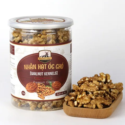 Nhân Hạt Óc Chó Vị Tự Nhiên – USA Giàu Chất Dinh Dưỡng, Thơm Ngon, Hạt Dinh Dưỡng Cao Cấp, Gói 100g, 200g, 350g