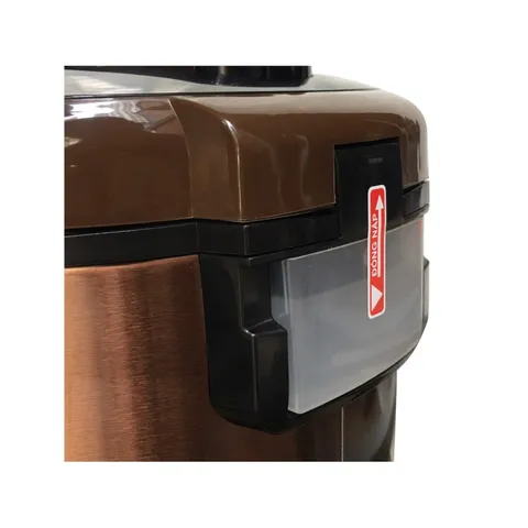 Nồi Cơm Điện Bennix BN-012RC 1.2L - Nấu và Giữ Ấm Hiệu Quả Cho Gia Đình Nhỏ, Thiết Kế Đơn Giản, Màu Đỏ và Đồng