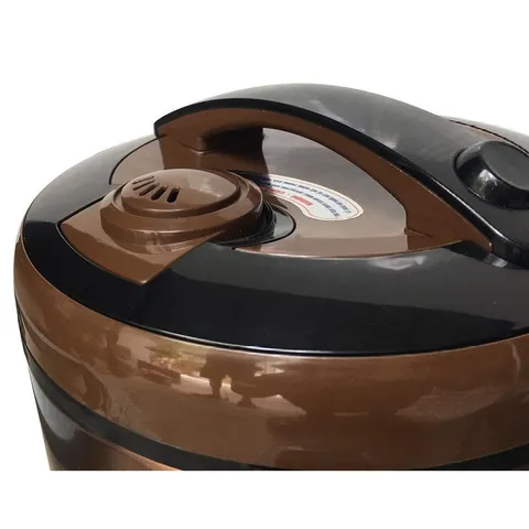 Nồi Cơm Điện Bennix BN-012RC 1.2L - Nấu và Giữ Ấm Hiệu Quả Cho Gia Đình Nhỏ, Thiết Kế Đơn Giản, Màu Đỏ và Đồng
