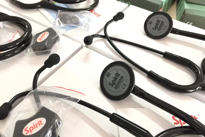 Ống Nghe Y Tế 1 Mặt Spirit CK-M601CPF - Thiết Bị Chăm Sóc Sức Khỏe Chất Lượng ISO, Âm Thanh Chuẩn, Dễ Dàng Vệ Sinh