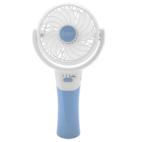 Quạt Sạc Tích Điện Mini Comet CRF0904 3W - Quạt Cầm Tay 3 Chế Độ Gió, Phù Hợp Mọi Không Gian, Lựa Chọn Hoàn Hảo Mùa Hè