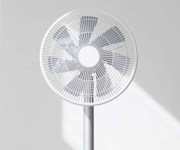 Quạt Thông Minh Xiaomi Smartmi Standing Fan 2S - Quạt Đứng Điều Khiển Qua Điện Thoại, Yên Tĩnh, 7 Cánh, Pin 2800mAh, Tinh Tế, Tiện Dụng