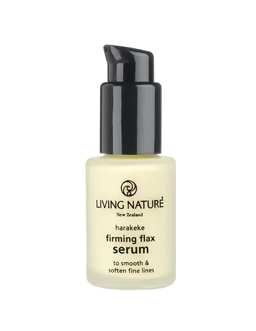 Serum Trẻ Hóa Săn Chắc Da Living Nature Firming Flax 13ml - Chống Lão Hóa, Cải Thiện Độ Ẩm, Làm Mờ Nếp Nhăn, Dưỡng Da Mượt Mà