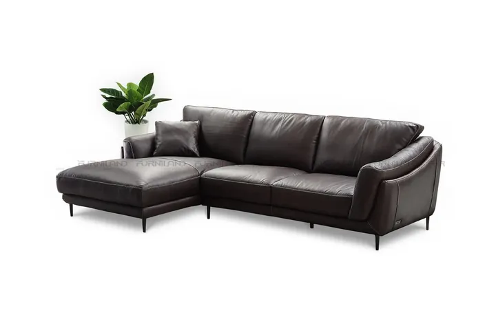 Sofa Góc Da Giovanni Sang Trọng - Thiết Kế Italia Đẳng Cấp, Đệm Êm Ái, Phòng Khách Hiện Đại, Nội Thất Sang Trọng