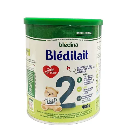 Sữa Bledilait Pháp số 2 - Sữa bột dinh dưỡng cho bé từ 6-12 tháng, hỗ trợ phát triển toàn diện, dễ hấp thu, không gây táo bón, hương vị thơm ngon