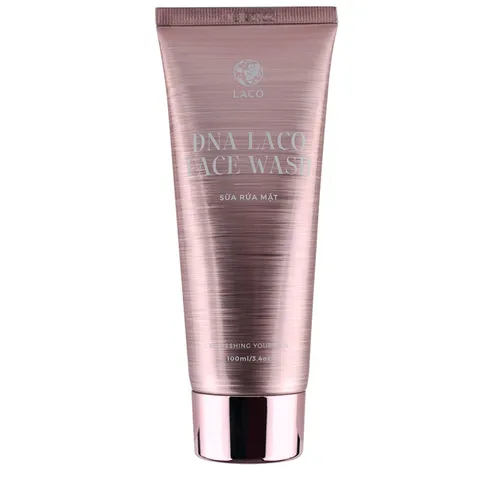 Sữa Rửa Mặt Laco DNA Face Wash 100ml - Làm Sạch Sâu, Ngăn Ngừa Mụn, Chiết Xuất Thiên Nhiên, Dành Cho Tất Cả Loại Da