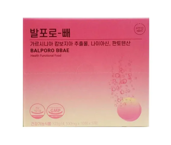 Viên sủi Balporo BBae - Thực phẩm chức năng Hàn Quốc hỗ trợ giảm cân và làm đẹp da, giúp săn chắc vóc dáng, dễ sử dụng.