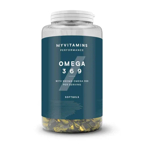 Viên uống Omega 369 Myvitamins - Hỗ trợ sức khỏe tim mạch, trí não và làn da, 120 viên bổ sung Omega 3-6-9 chất lượng cao