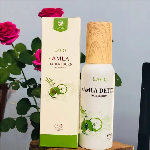 Xịt Dưỡng Tóc Amla Hair Reborn 100ml - Giúp Ngăn Gãy Rụng, Dưỡng Mềm Mượt, Bảo Vệ Tóc Khỏi Tác Hại Môi Trường