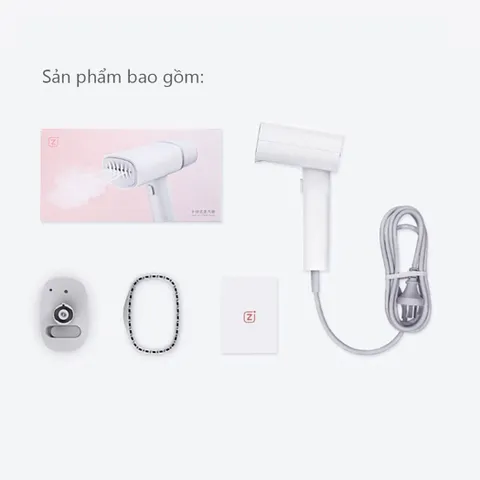 Bàn là hơi nước cầm tay Xiaomi Zanjia GT-306LW - Công nghệ SteamPlus 1200W, làm phẳng nhanh chóng, tiện dụng cho du lịch và công việc.