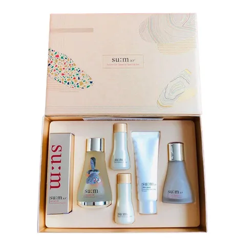 Bộ Dưỡng Tái Tạo Da Su:m37 Secret Oil – Serenity Special 5 Sản Phẩm - Serum Cấp Ẩm, Chống Lão Hóa, Tái Tạo Da Mịn Màng