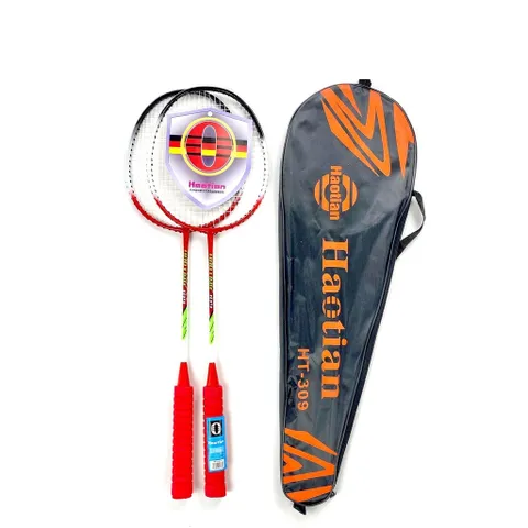 Bộ Vợt Cầu Lông Yuko/Haotian/Bokai - 2 Cây Vợt Kèm 2 Quả Cầu, Chất Liệu Nhẹ & Đào Tạo Đánh Cầu, Dụng Cụ Thể Thao Cao Cấp