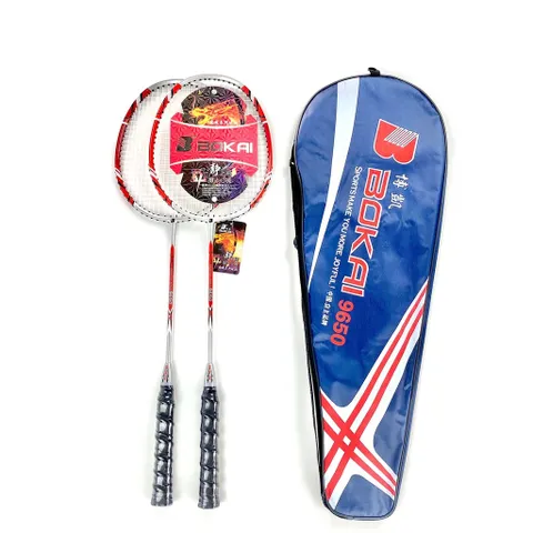 Bộ Vợt Cầu Lông Yuko/Haotian/Bokai - 2 Cây Vợt Kèm 2 Quả Cầu, Chất Liệu Nhẹ & Đào Tạo Đánh Cầu, Dụng Cụ Thể Thao Cao Cấp