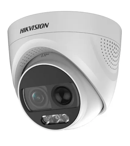 Camera HD-TVI ColorVu 2MP Hikvision DS-2CE72DFT-PIRXOF - Giám sát ban đêm siêu nhạy sáng với hình ảnh rõ nét, chống nước IP67, cảm biến PIR phát hiện chuyển động