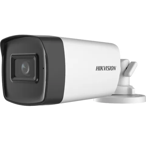 Camera HD-TVI Hikvision DS-2CE17H0T-IT3FS 5MP - Chống Nước, Hồng Ngoại 40m, Âm Thanh Tích Hợp - Giải Pháp Giám Sát Hiệu Quả