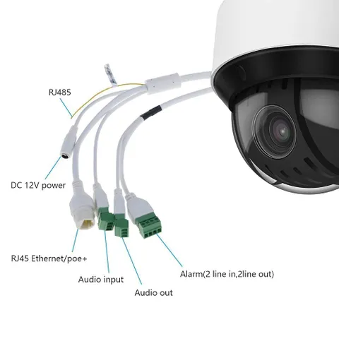 Camera IP PTZ Hikvision 4MP DS-2DE4A425IW-DE - Chống nước IP66, Zoom quang 25x, Giám sát nhà hàng, Trung tâm thương mại, An ninh ngoại trời