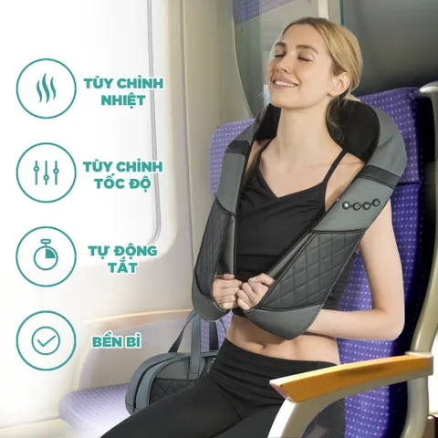 Đai Massage Toàn Thân Chuyên Sâu 3D Kingtech KS-460 - Thiết Bị Massage Nhiệt Cao Cấp Giúp Thư Giãn và Giảm Đau Mỏi