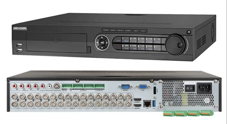 Đầu Ghi Hình HDTVI 32 Kênh Hikvision DS-7332HQHI-K4 - Hỗ Trợ 4 Ổ Cứng 10TB, Ghi Hình 4K, Kết Nối 128 Camera IP, Tính Năng Hiện Đại