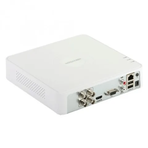 Đầu ghi Hybrid TVI-IP 4 kênh Hikvision DS-7104HQHI-K1/S - Ghi Hình Hỗ Trợ HD 6 Megapixel, Chuẩn Nén H.265+, USB 2.0, 12V