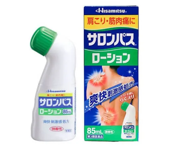 Dầu nóng xoa bóp Hisamitsu dạng chai lăn 85ml - Giảm đau nhức xương khớp hiệu quả, tiện lợi cho mọi vị trí cơ thể