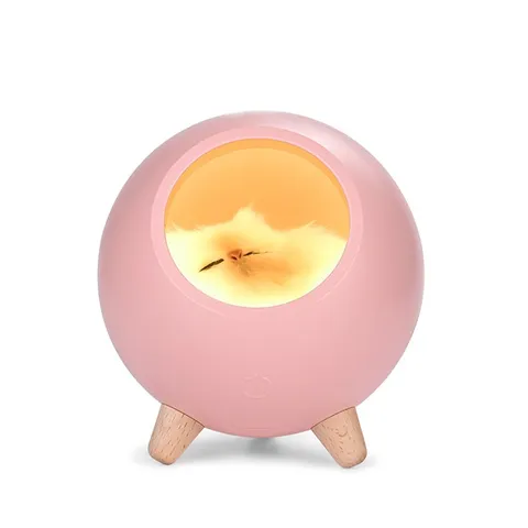 Đèn Ngủ Tổ Ấm Mèo Con Dễ Thương - Đèn LED Tích Hợp Loa Bluetooth, Sạc USB - Trang Trí Phòng Ngủ, Quà Tặng Thú Vị