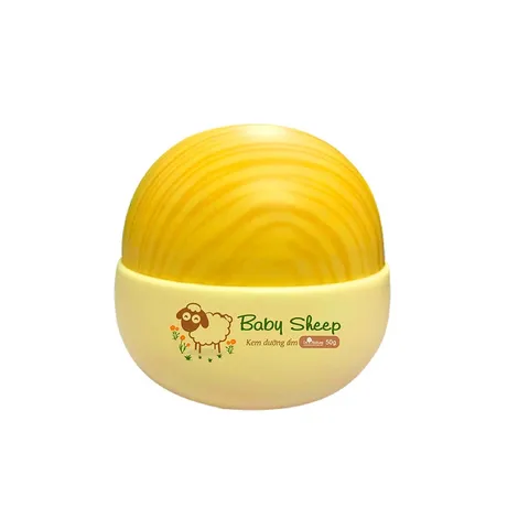 Kem Dưỡng Ẩm Baby Sheep I'm Nature - Chiết Xuất Thiên Nhiên, Chăm Sóc Da Cho Bé, Giúp Da Mịn Màng, Hấp Thụ Nhanh, Dưỡng Ẩm Tối Ưu