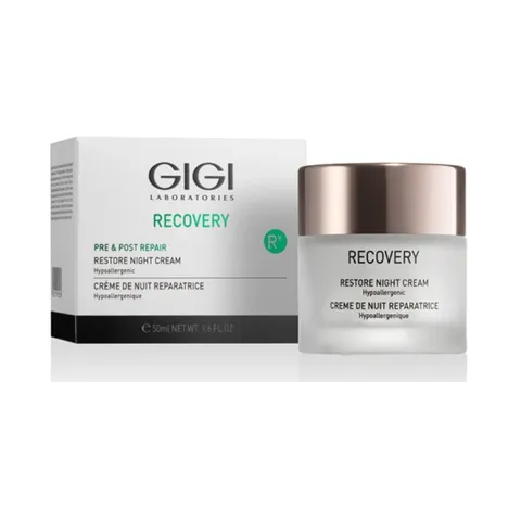 Kem Dưỡng Phục Hồi Da Ban Đêm Gigi Recovery Restore - Tái Tạo, Làm Dịu và Ngừa Sẹo Cho Mọi Loại Da - 50ml