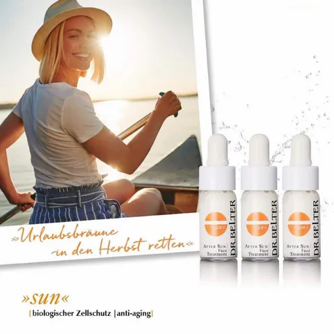 Kem Phục Hồi Da Mặt Dr.Belter After Sun - Chăm Sóc Da, Dưỡng Ẩm, Ngăn Ngừa Lão Hóa Sau Ánh Nắng Mặt Trời - 12ml