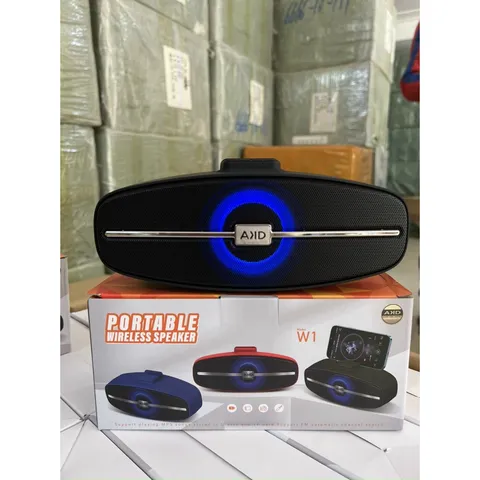 Loa Bluetooth AKD W1 - Loa không dây siêu trầm với bass mạnh và âm thanh rõ nét - Kết nối Bluetooth 4.0, pin lâu 80 giờ