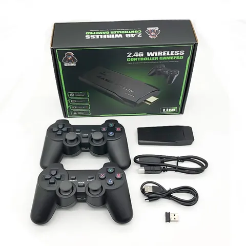 Máy chơi game cầm tay PS 3500 không dây HDMI - 3500 trò chơi cổ điển PS1, Super Mario, Contra - Thiết kế nhỏ gọn, dễ sử dụng