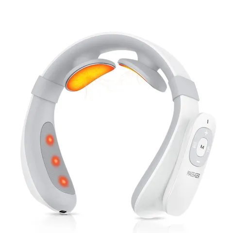 Máy massage cổ Kingtech ST-304 EMS không dây 15 mức độ - Giảm đau mỏi, thiết kế tiện lợi, sạc nhanh 1200mAh