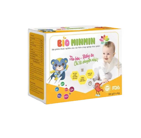Men Tiêu Hóa Biominmin - Hỗ Trợ Tăng Đề Kháng và Miễn Dịch Cho Trẻ Em, Bổ Sung Lợi Khuẩn và Vitamin, Hộp 20 Gói