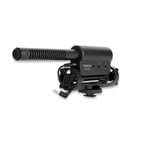 Micro Gắn Máy Quay Phim Takstar SGC-598 - Micro Định Hướng Cardioid Chất Lượng Cao cho Phỏng Vấn và Ghi Âm, Giảm Tiếng Ồn Xung Quanh