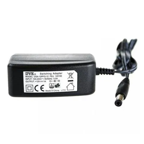 Nguồn Camera 12VDC-1000mA Hikvision DSA-12PFG-12FEU120100 - Chống Nhiễu, Ổn Định, Thiết Kế Nhỏ Gọn, Phụ Kiện An Ninh Chất Lượng