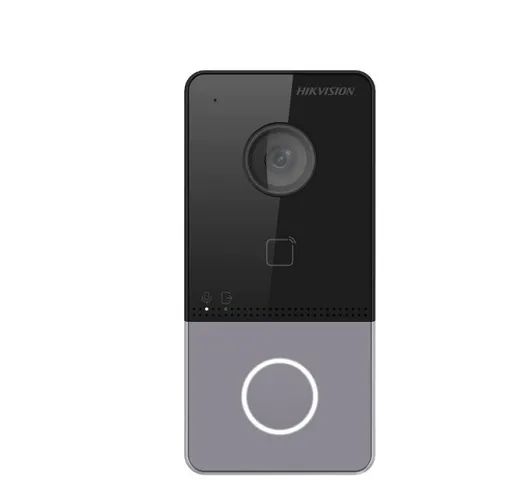 Nút ấn camera chuông cửa Hikvision DS-KV6113-WPE1(B) - IP65, Wifi, Độ phân giải 1080p, Đàm thoại 2 chiều, Lắp trong nhà và ngoài trời