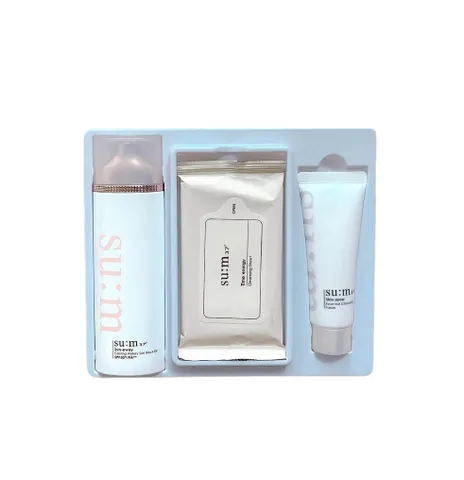 Set Kem Chống Nắng Su:m 37 Sun Away Cooling Watery SPF50++ - Dưỡng ẩm và Chống nắng cho mọi loại da, Phù hợp với da nhạy cảm