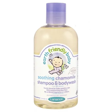 Sữa Tắm Organic Hữu Cơ Cho Bé Earth Friendly Baby Lansinoh - Dịu Nhẹ An Toàn, Mùi Hương Lavender Thơm Mát 250ml