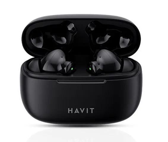 Tai Nghe Bluetooth Havit TW 967 - Thiết Kế Công Thái Học Thời Trang, Âm Thanh Chân Thực, Thời Gian Nghe Lên Đến 5 Giờ