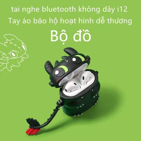 Tai Nghe Bluetooth In-Ear TWS Inpods I12 Mini Không Dây - Âm Thanh Chất Lượng Cao Cho Xiaomi & Android, Thiết Kế Nhỏ Gọn, Tiện Lợi