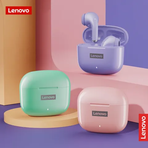 Tai Nghe Bluetooth Lenovo LP40 Pro Không Dây - Thiết Kế Nhỏ Gọn, Âm Thanh Trung Thực, Chất Lượng Cao, Chống Nước IPX5, Chơi Game Mượt Mà