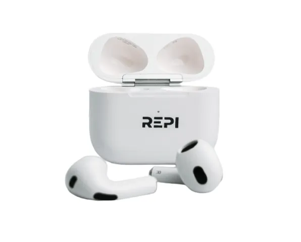 Tai Nghe Bluetooth Repi True Wireless Gaming Không Dây - Chống Ồn, EQ Thích Ứng, Thời Gian Sạc 1 Giờ - Trải Nghiệm Âm Nhạc Tuyệt Vời