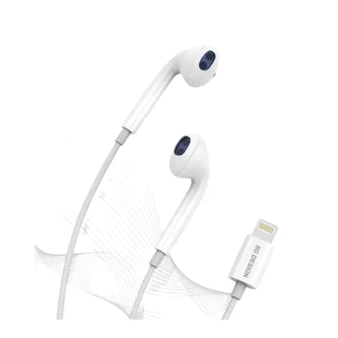 Tai nghe Bluetooth SD Design H8 - Dây nhét tai êm ái, âm thanh sống động và bass mạnh mẽ, kết nối lightning cho iPhone