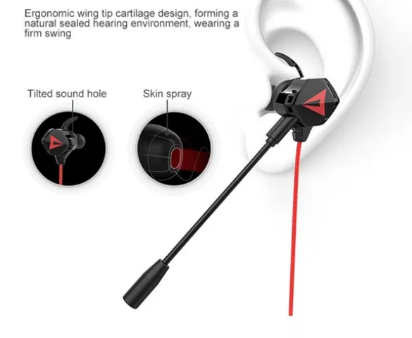 Tai Nghe Gaming SD Design S2 - 2 Mic Thoải Mái, Âm Bass Sâu Mạnh Mẽ, Thiết Kế Chuyên Nghiệp Cho Game Thủ
