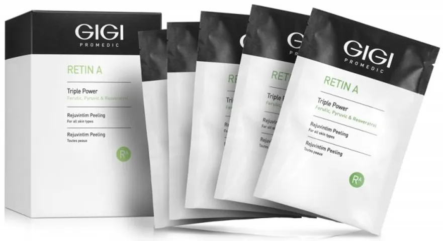 Tẩy Da Chết Nhạy Cảm GiGi Rejuvintim Peeling - Sạch Sâu & Đều Màu Da Cho Nách, Khuỷu Tay, Bẹn 5 x 5ml