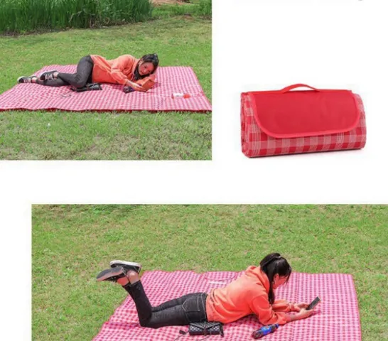 Thảm Dã Ngoại Gấp Gọn Chống Thấm Nước - Thảm Picnic Kích Thước 2mx2m Hoàn Hảo Cho Gia Đình Và Trẻ Em Sử Dụng Ngoài Trời