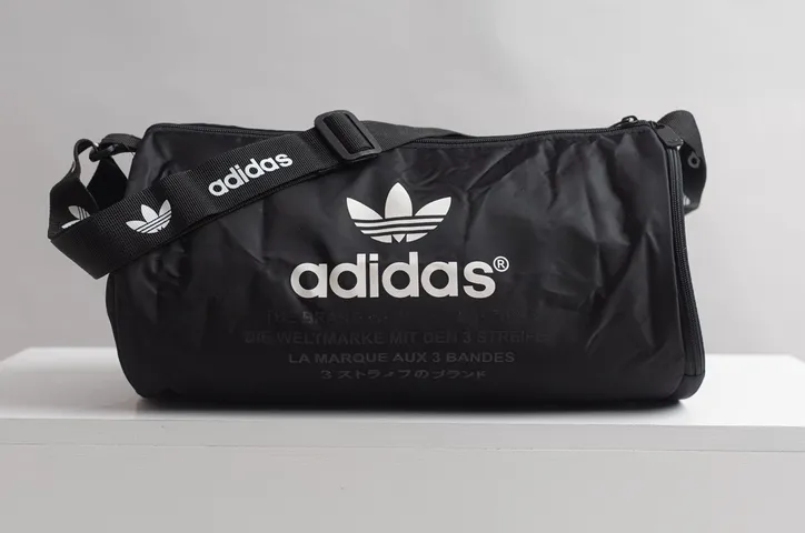 Túi Trống Gym TGV Nhắc Đến Adidas - Chất Liệu Polyester, Quai Đeo Điều Chỉnh, Phù Hợp Tập Thể Thao và Picnic, Kích Thước 40x20x15cm