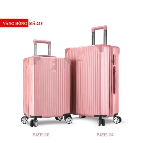 Vali Kéo Du Lịch KS-218 Kingsun Chắc Chắn - Thiết Kế Gọn Nhẹ, Chống Thấm Nước, Di Chuyển 360 Độ, Dành Cho Du Lịch Và Công Tác