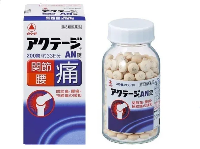 Viên bổ xương khớp Takeda Akuteji AN - Hỗ trợ giảm đau nhức, phục hồi xương khớp hiệu quả - 100 viên cao cấp