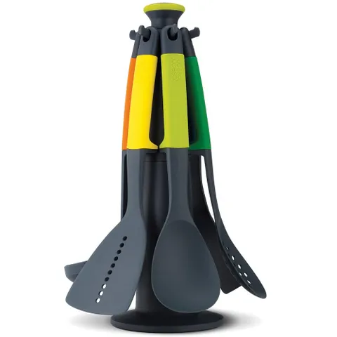 Bộ Dụng Cụ Nấu Ăn Joseph Joseph 10118 - Thích Hợp Tất Cả Bề Mặt, Nhà Bếp Gọn Gàng và Sạch Sẽ, Công Nghệ Chịu Nhiệt Cao