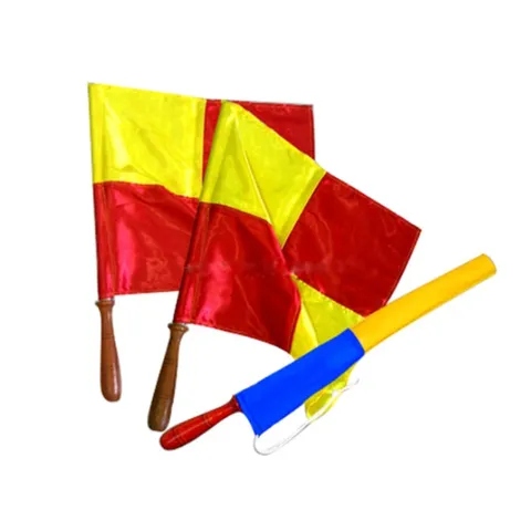 Cờ Trọng Tài Biên VF 102865 - Cờ Bóng Đá Tiêu Chuẩn FIFA Đỏ Vàng, Dụng Cụ Thể Thao Chuyên Nghiệp, Giao Hàng Toàn Quốc